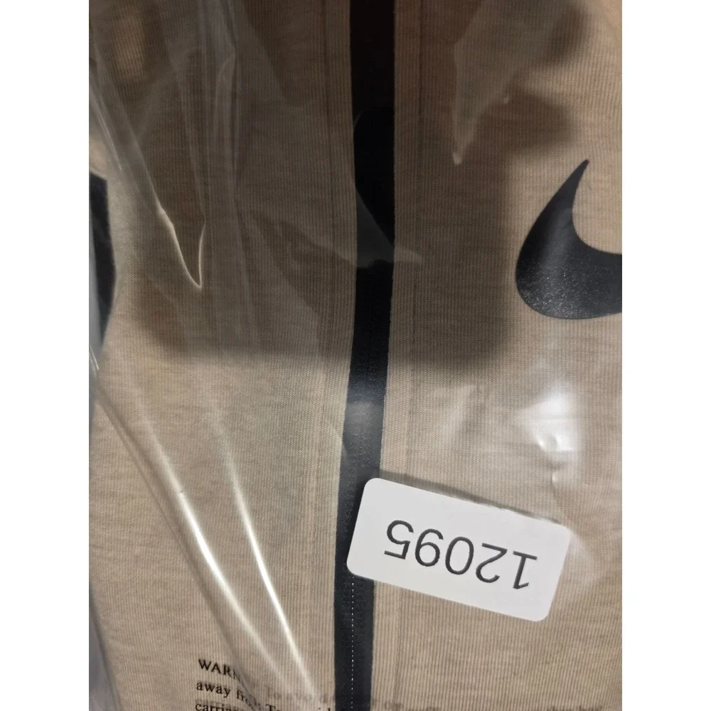 Nike Hyper Elite Showtime Full-Zip Basketball Hoodie Mens S Tan 858447 *Read
